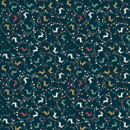 Colorful Deer and Stars Tumbler