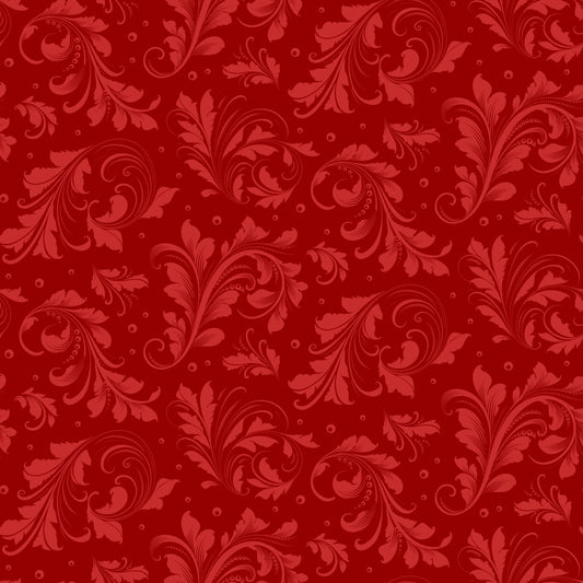 Red Floral Pattern Wine Tumbler