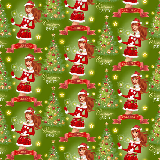 Celebrate Christmas Party Wine Tumbler