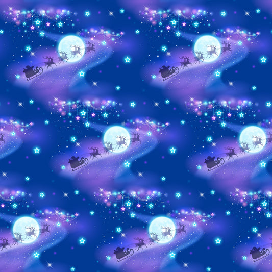 Santa In The Sky Tumbler