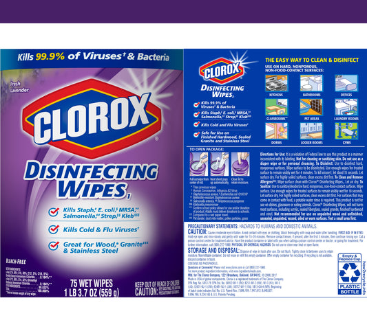 Clorox Disinfecting Wipes Lavender Kids Tumbler