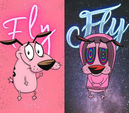 Courage Is Fly Kids Tumbler