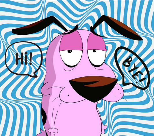 Courage The Cowardly Dog Kids Tumbler