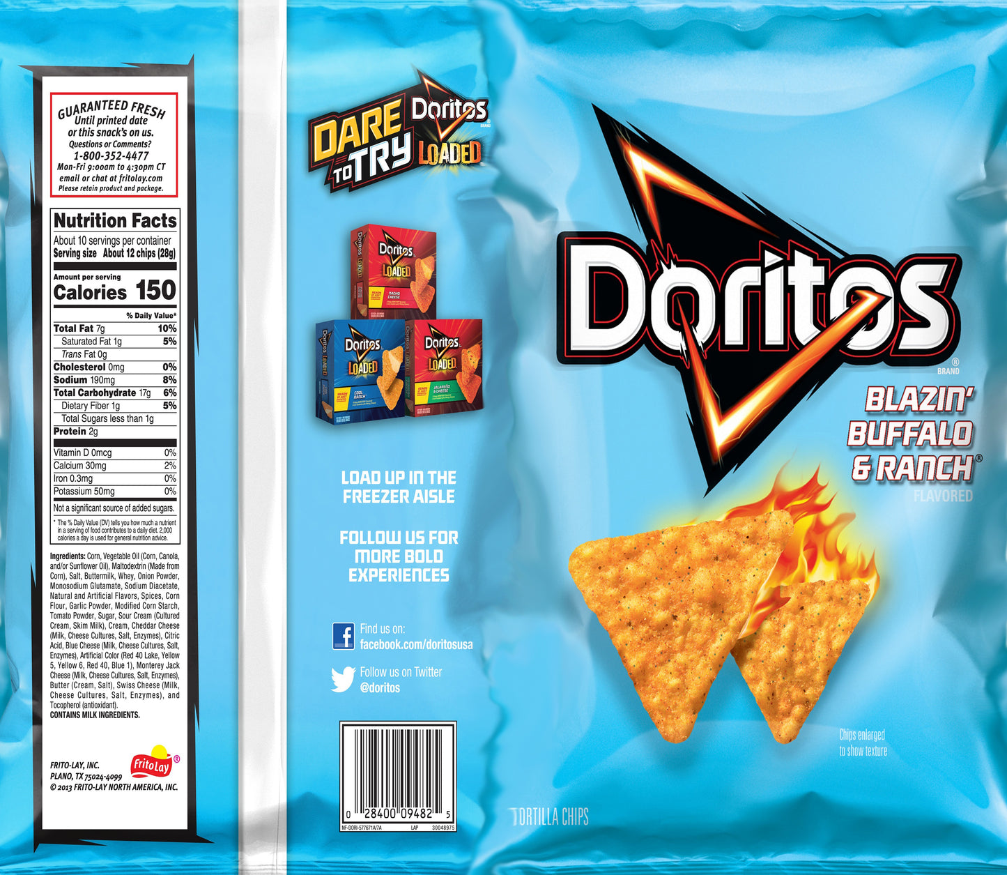 Doritos Blazin Buffalo & Ranch Wine Tumbler