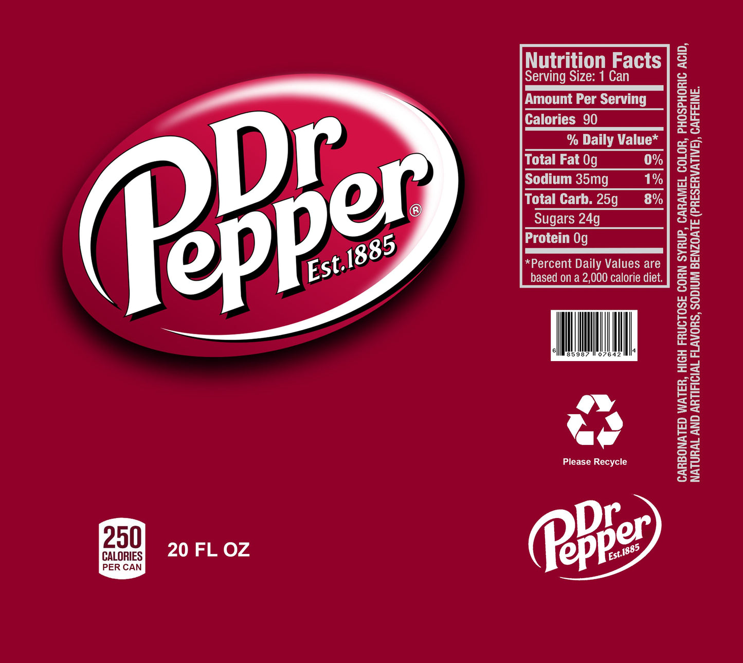 Dr Pepper Wine Tumbler