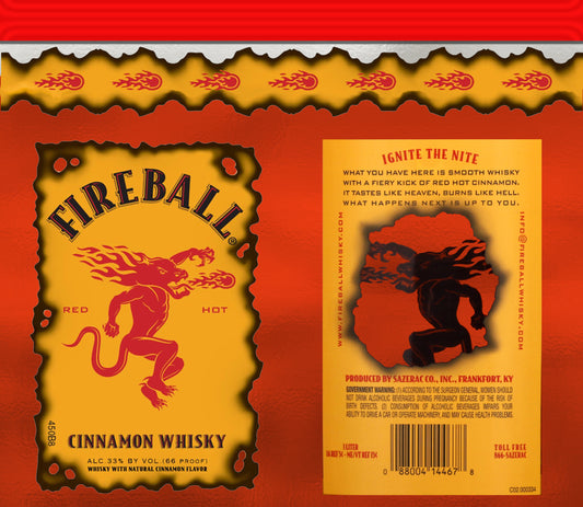 FireBall Cinnamon Whisky Wine Tumbler