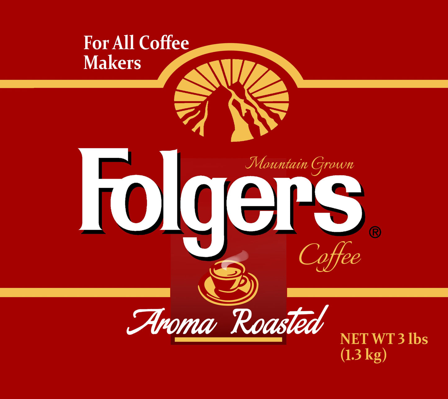 Folgers Coffee Aroma Roasted Kids Tumbler