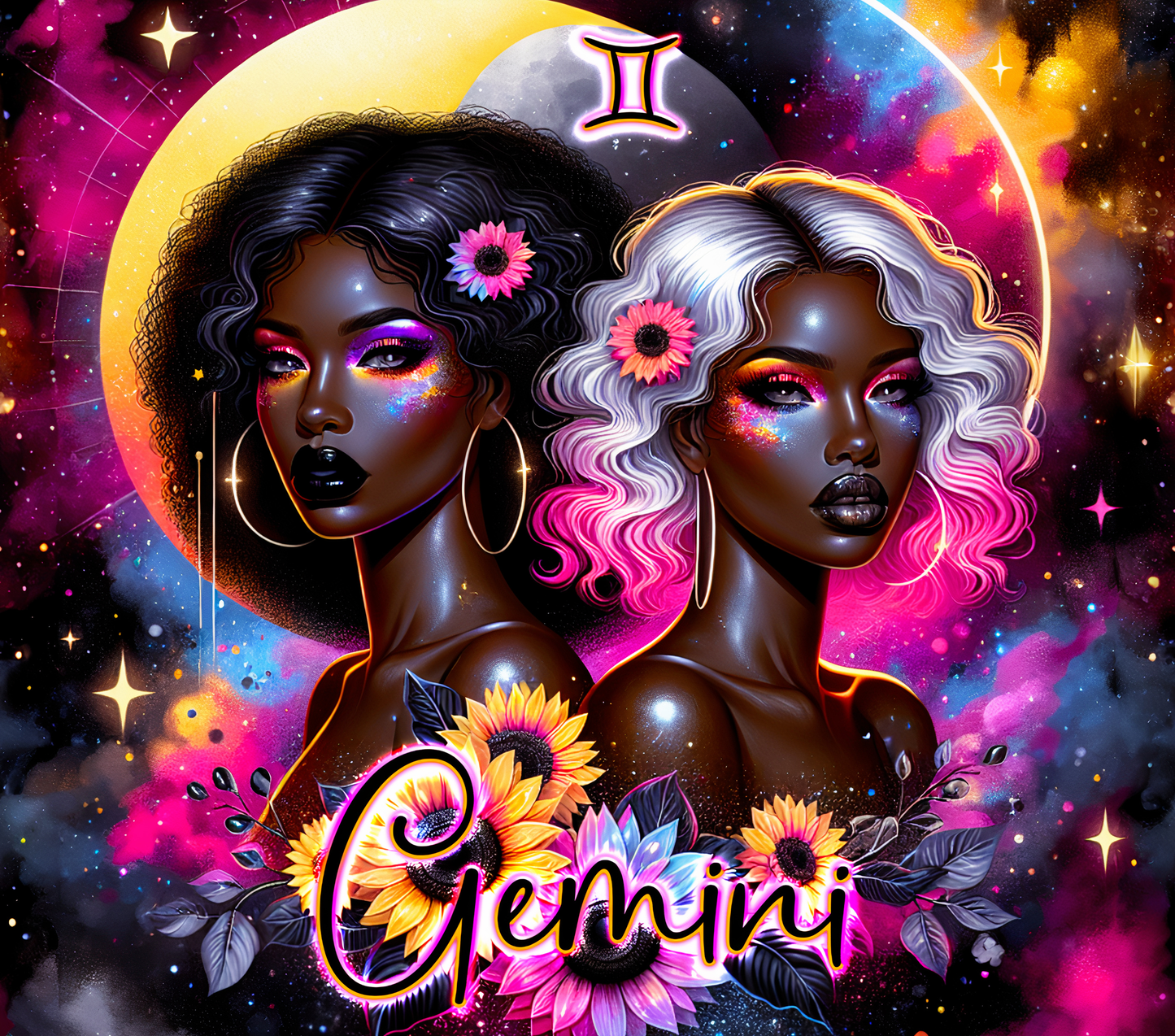 Gemini Queen Wine Tumbler