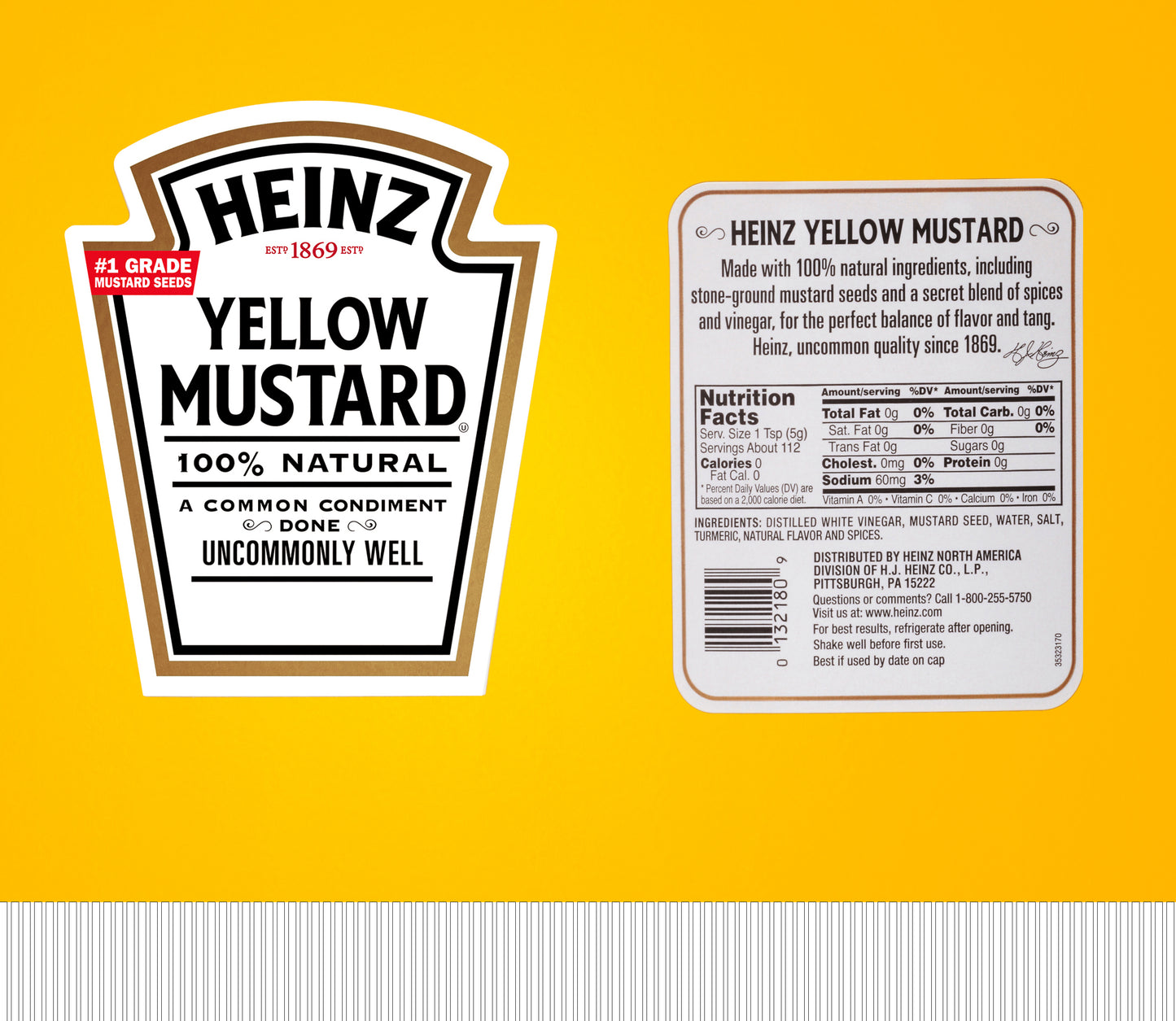 Heinz Yellow Mustard Wine Tumbler
