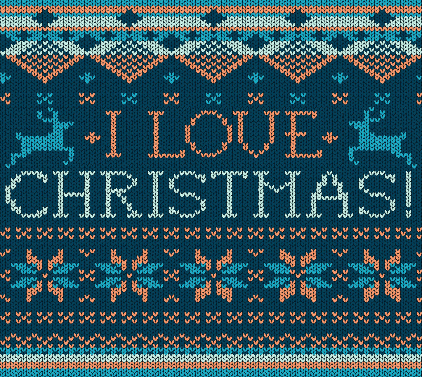 The Blue Love Of Christmas Tumbler