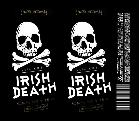 Irish Death Dark Smooth Ale Kids Tumbler