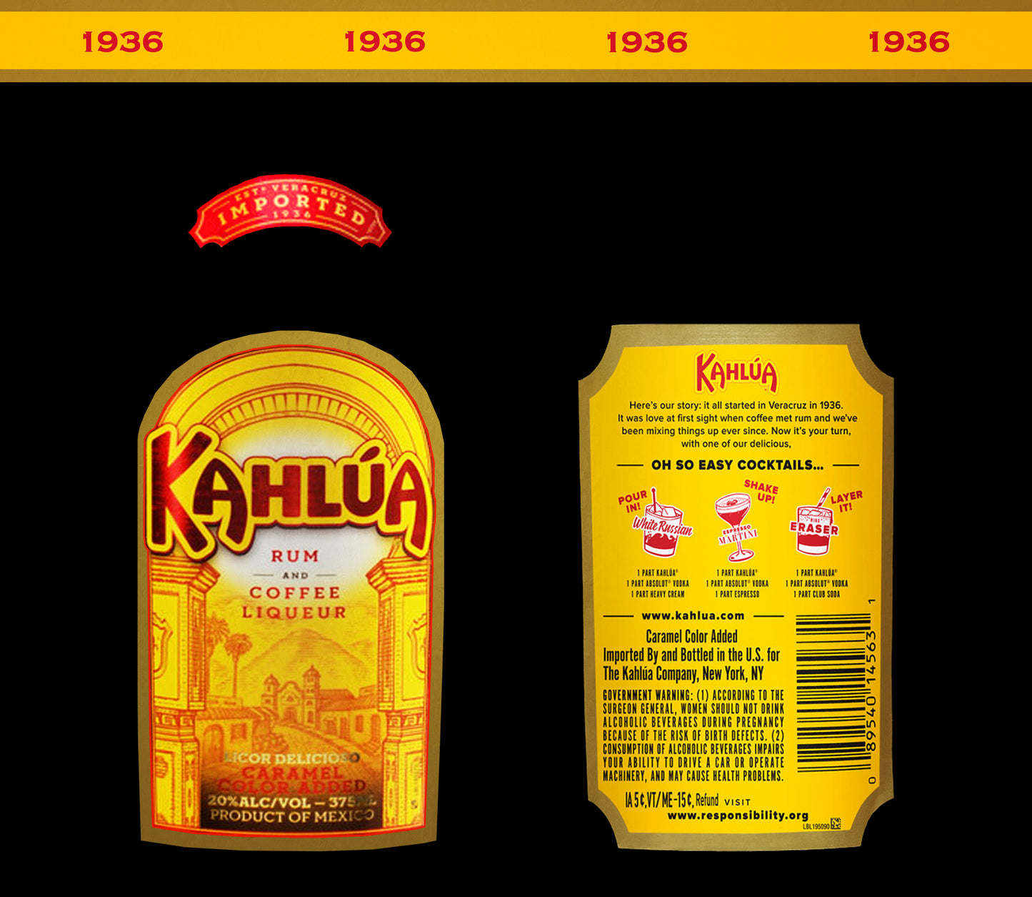 Kahlúa Rum and Coffee Wine Tumbler