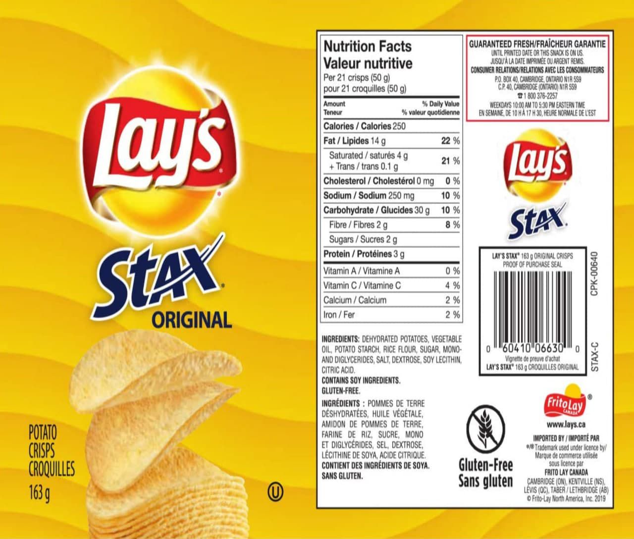Lays Stax Original Wine Tumbler