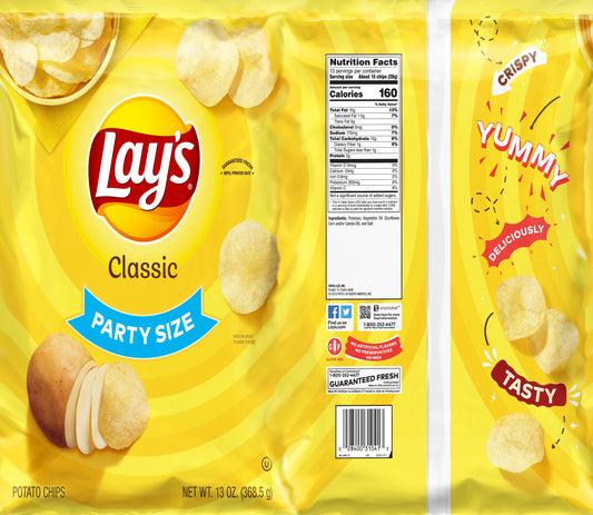 Lays Classic Party Size Kids Tumbler