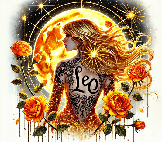 Leo Woman Kids Tumbler