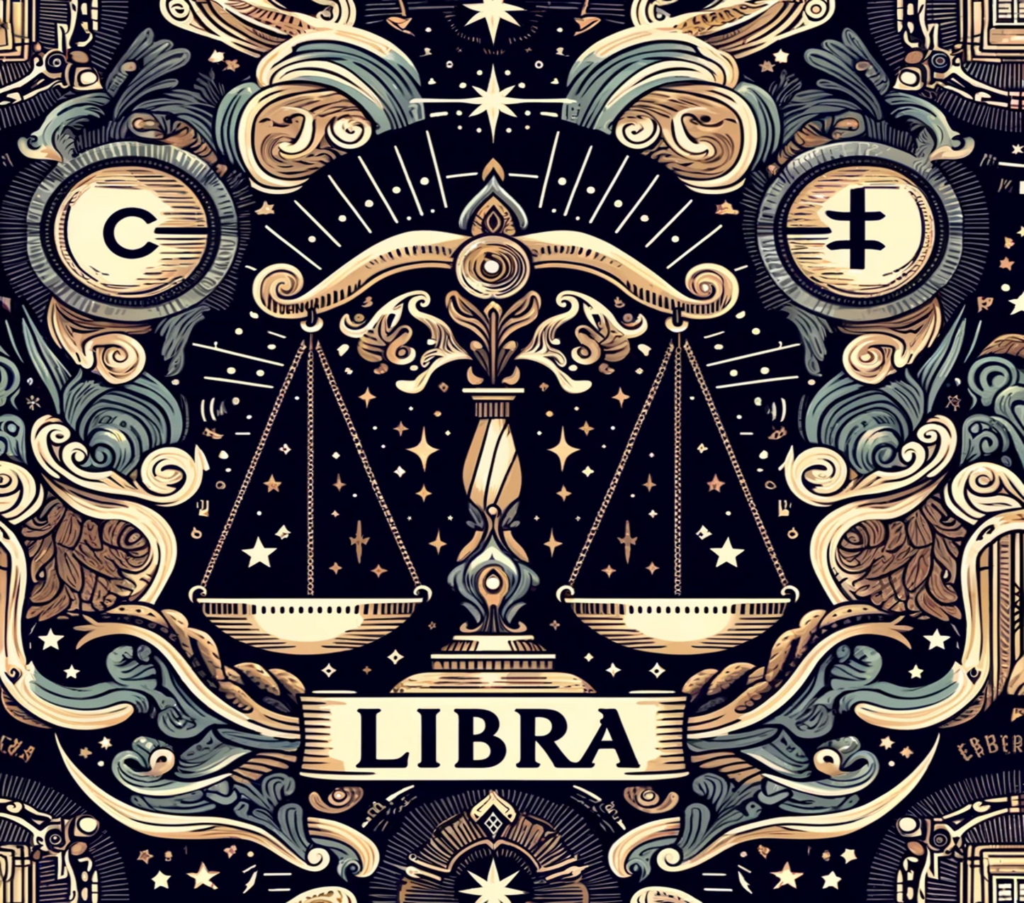 Libra Dark Mode Kids Tumbler