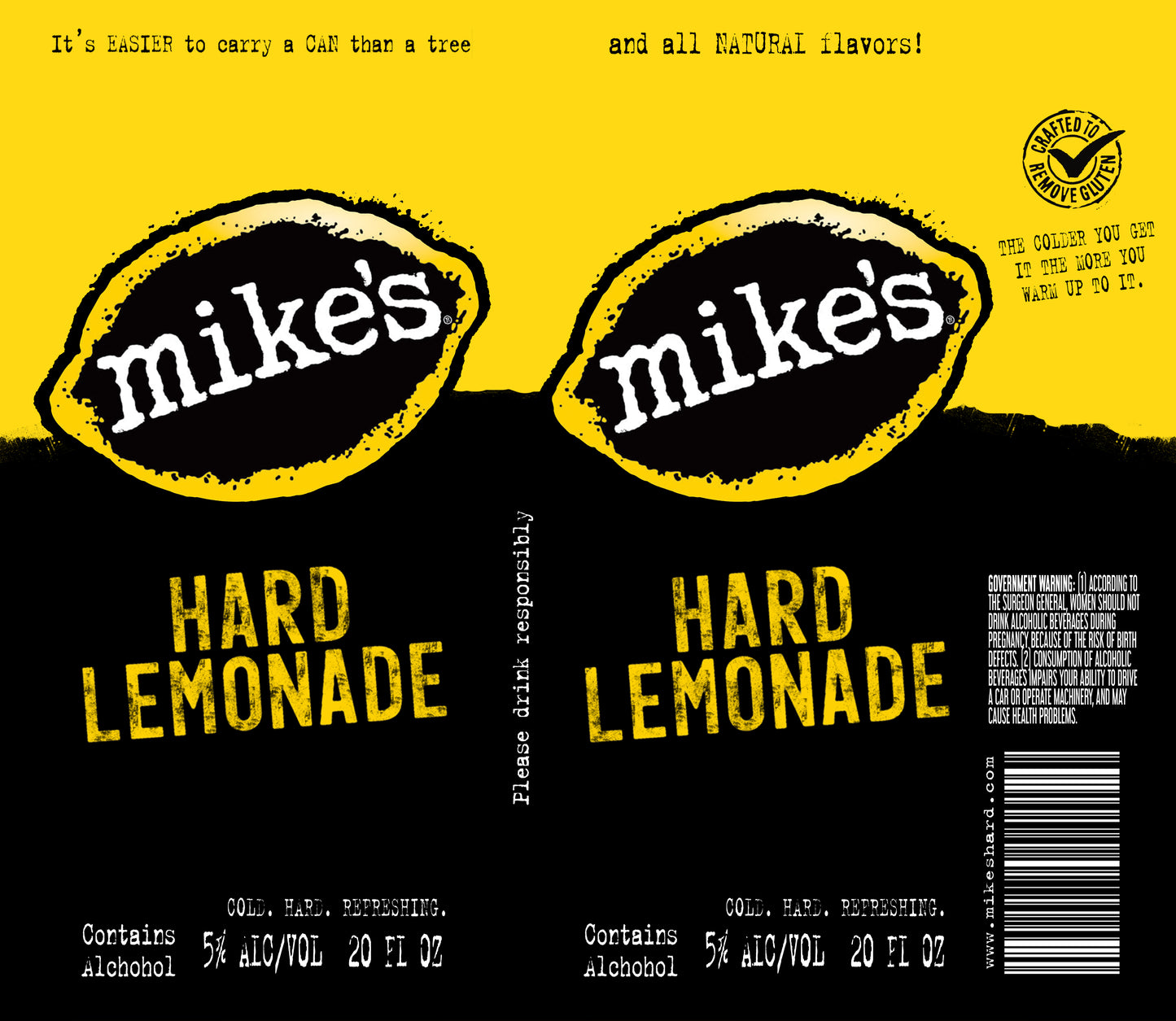 Mikes Harder Lemonade Wine Tumbler