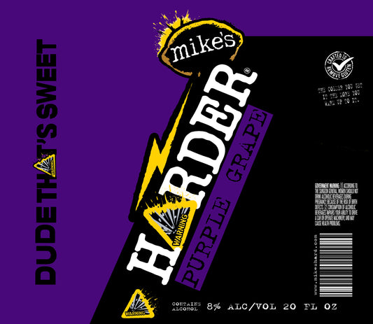 Mikes Harder Purple Grape Wine Tumbler