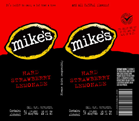 Mikes Harder Strawberry Lemonade Wine Tumbler