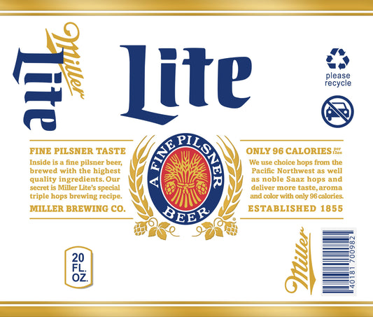 Miller Lite Gold Kids Tumbler
