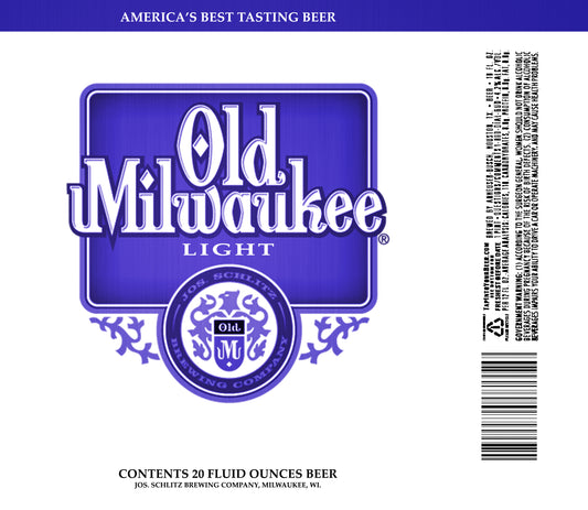 Old Milwaukee Light Wine Tumbler