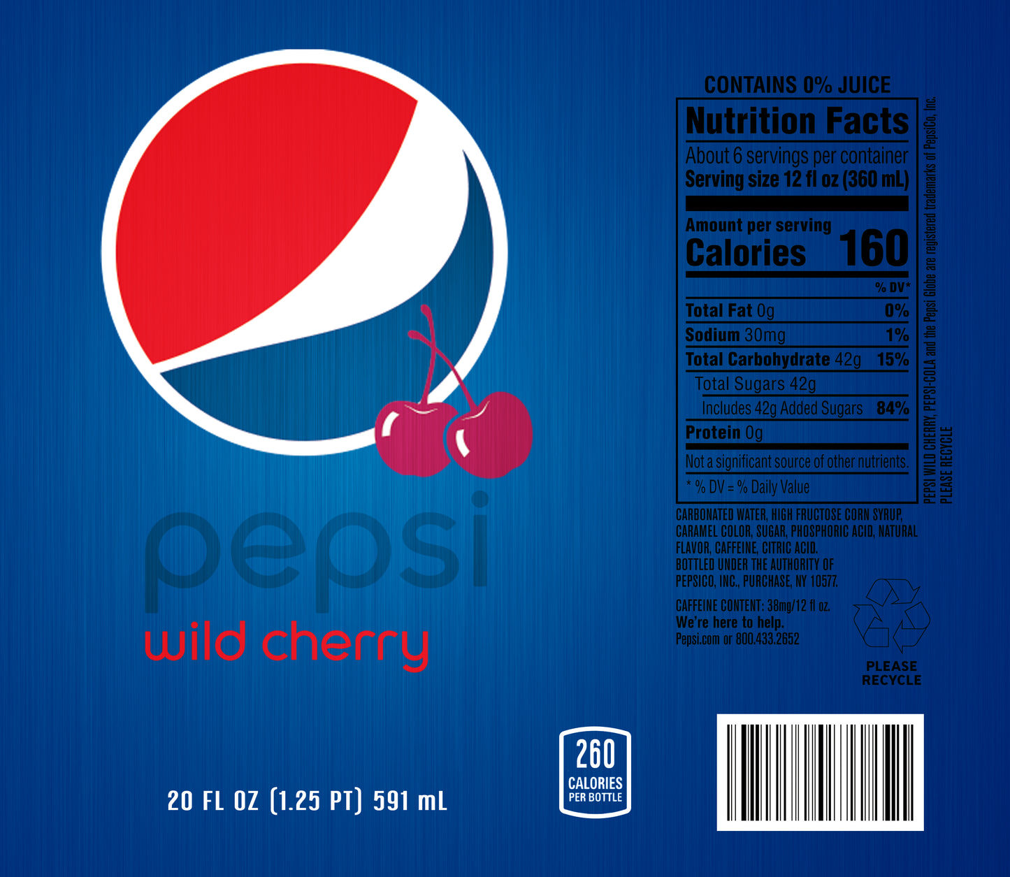 Pepsi Wild Cherry Wine Tumbler