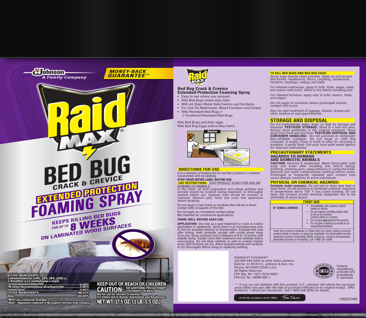Raid Max Bed Bug Crack & Crevice Kids Tumbler