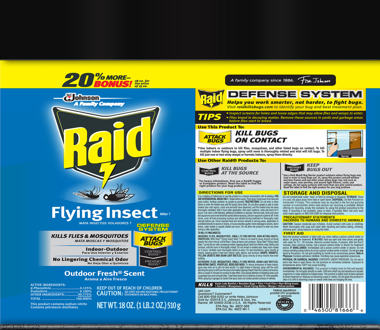 Raid Flying Insect Kids Tumbler