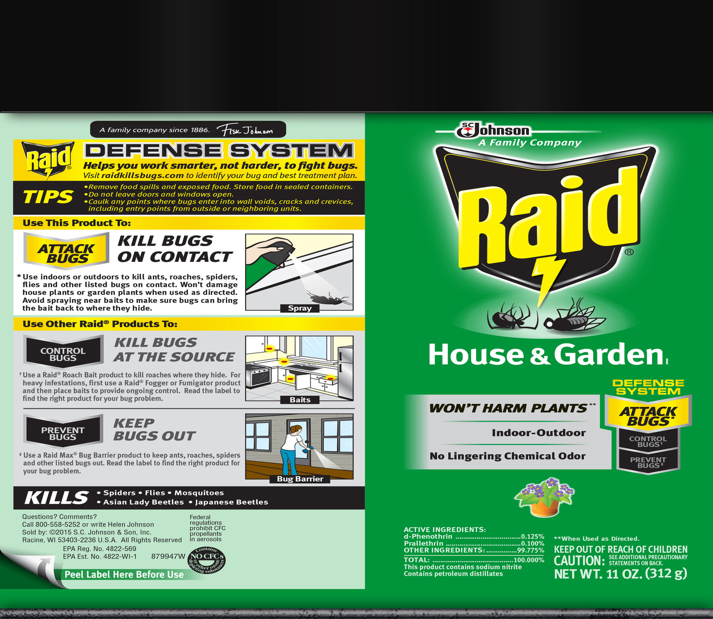 Raid House & Garden Kids Tumbler