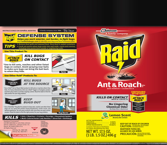 Raid Lemon Ants & Roach Kids Tumbler