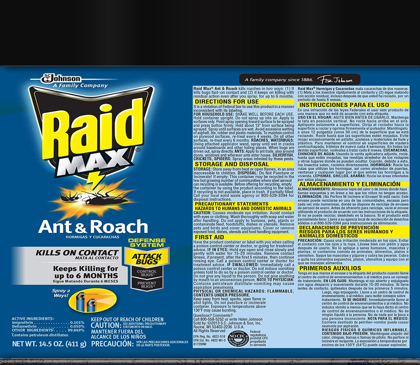 Raid Max Ants and Roach Kids Tumbler