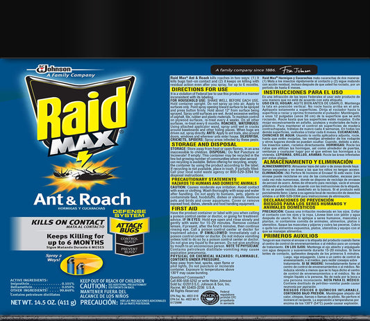 Raid Max Ants and Roach Kids Tumbler
