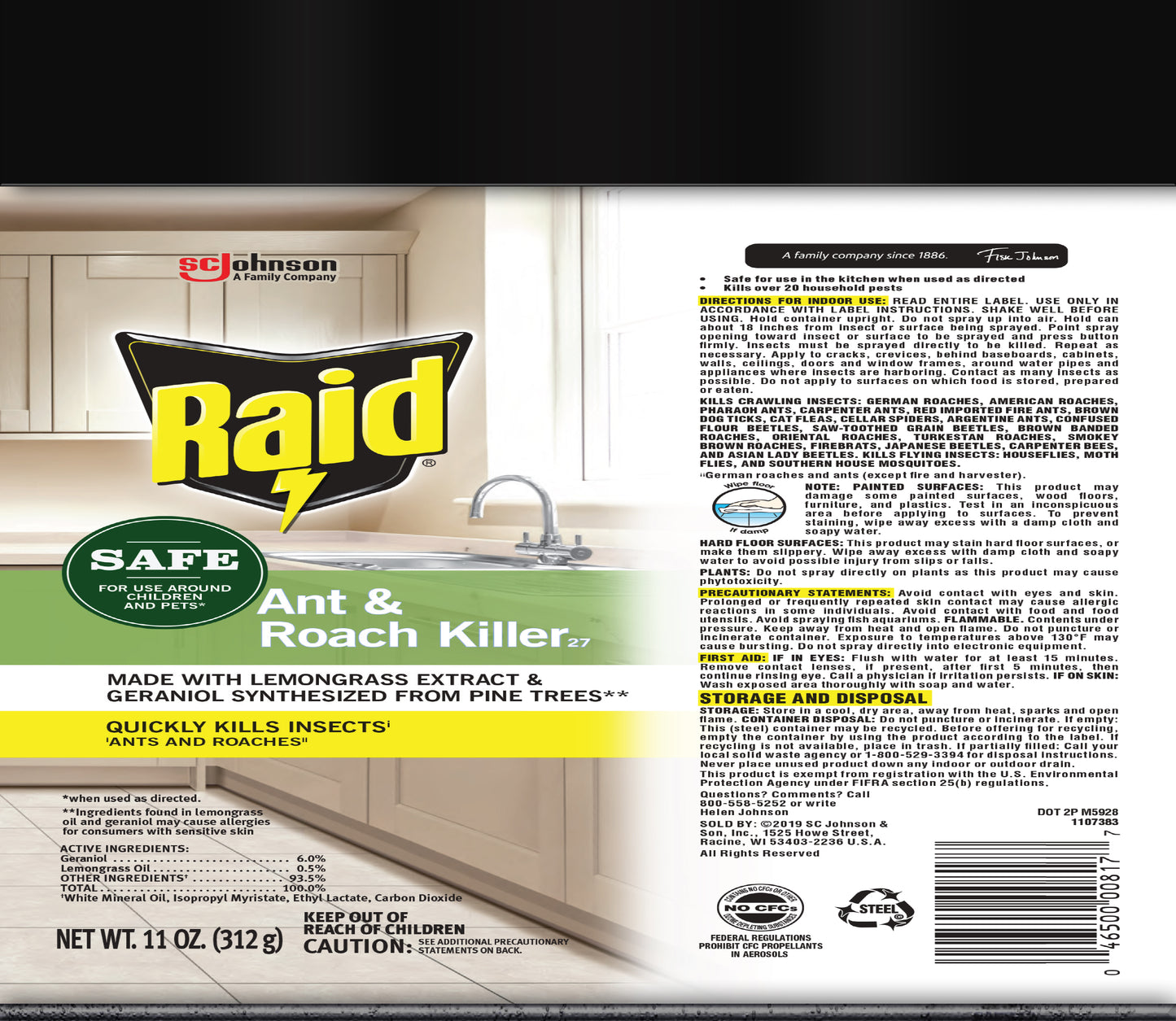Raid Safe Ant & Roach Killer Kids Tumbler