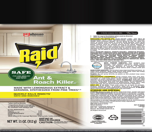 Raid Safe Ant & Roach Killer Kids Tumbler