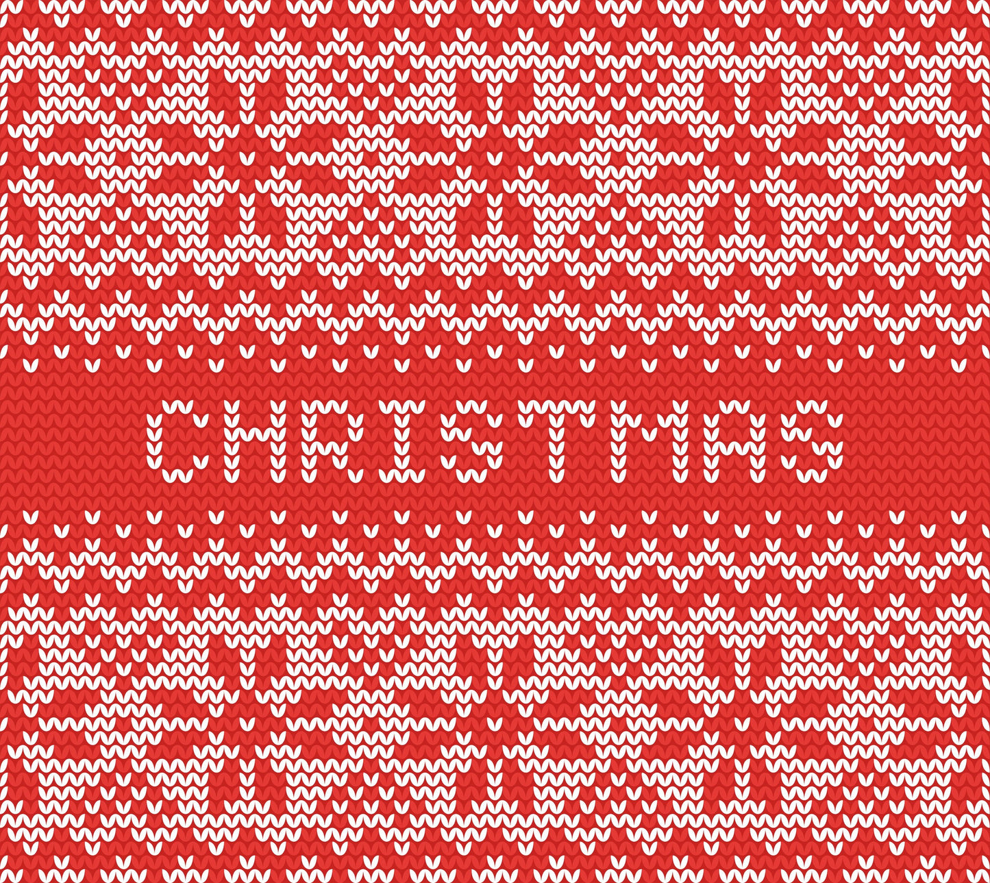 Red Fabric Christmas Tumbler