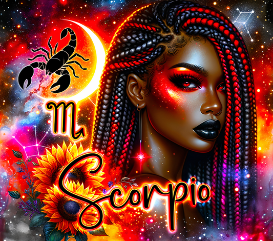 Scorpio Queen Kids Tumbler