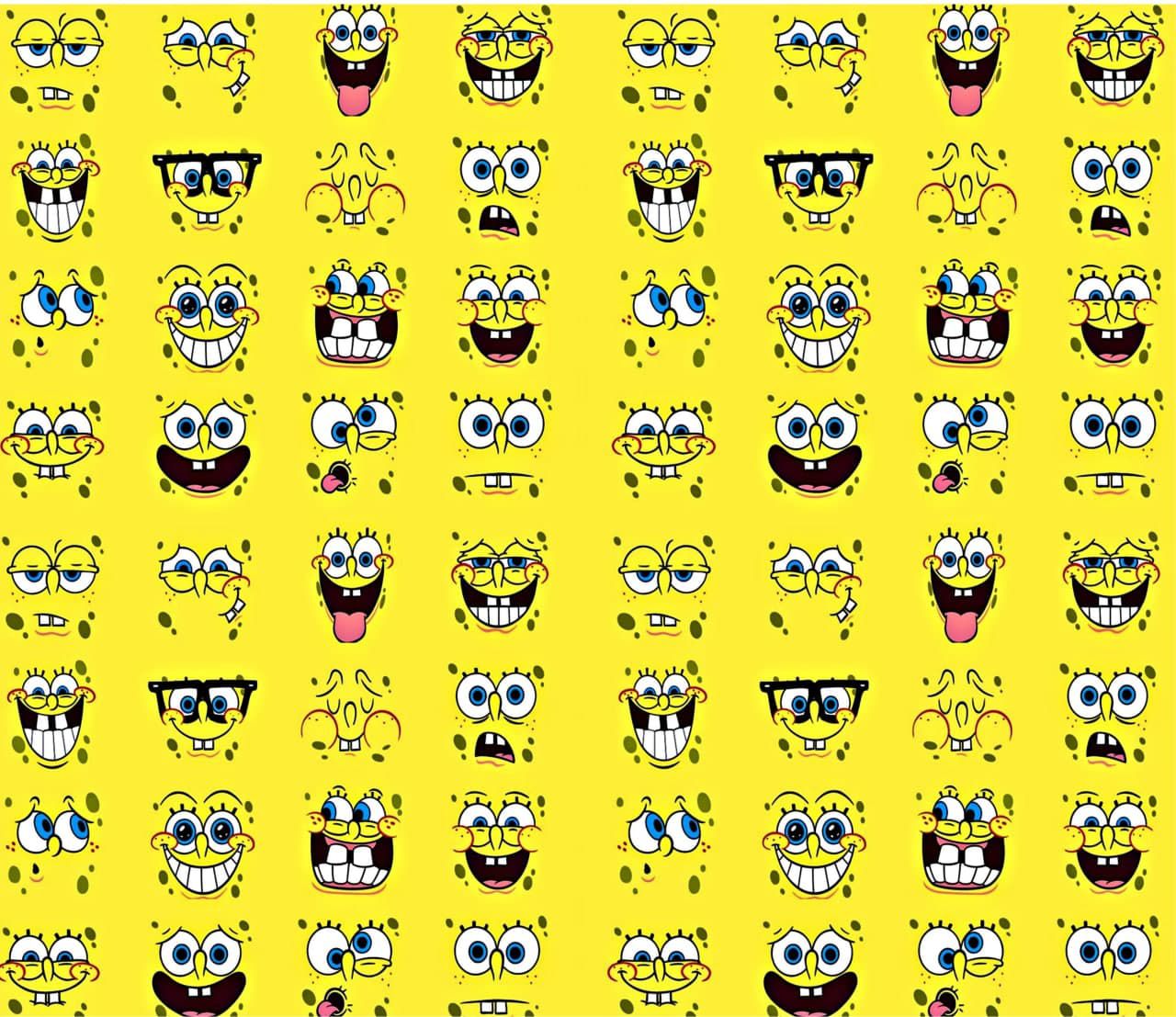 SpongeBob Faces Wine Tumbler