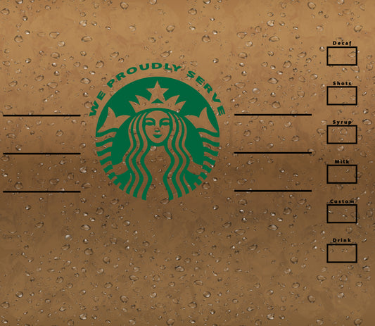 Starbucks Iced Coffee Wine Tumbler