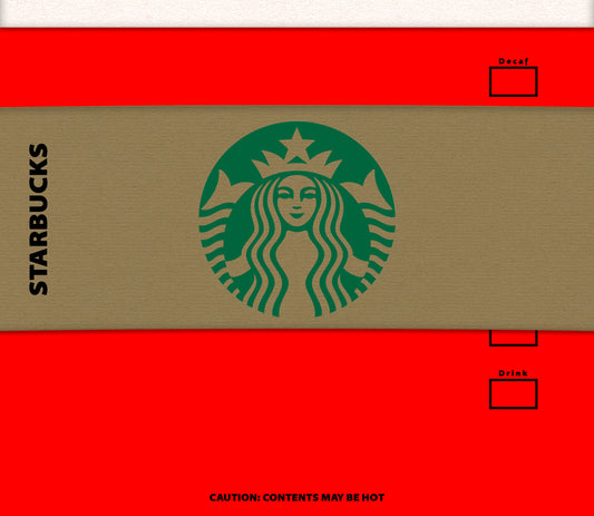 Starbucks Red Cup With Sleeve Wine Tumbler