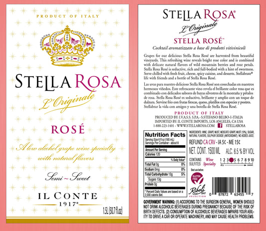 Stella Rosa Rose Kids Tumbler