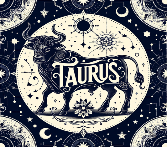 Taurus Dark Mode Kids Tumbler