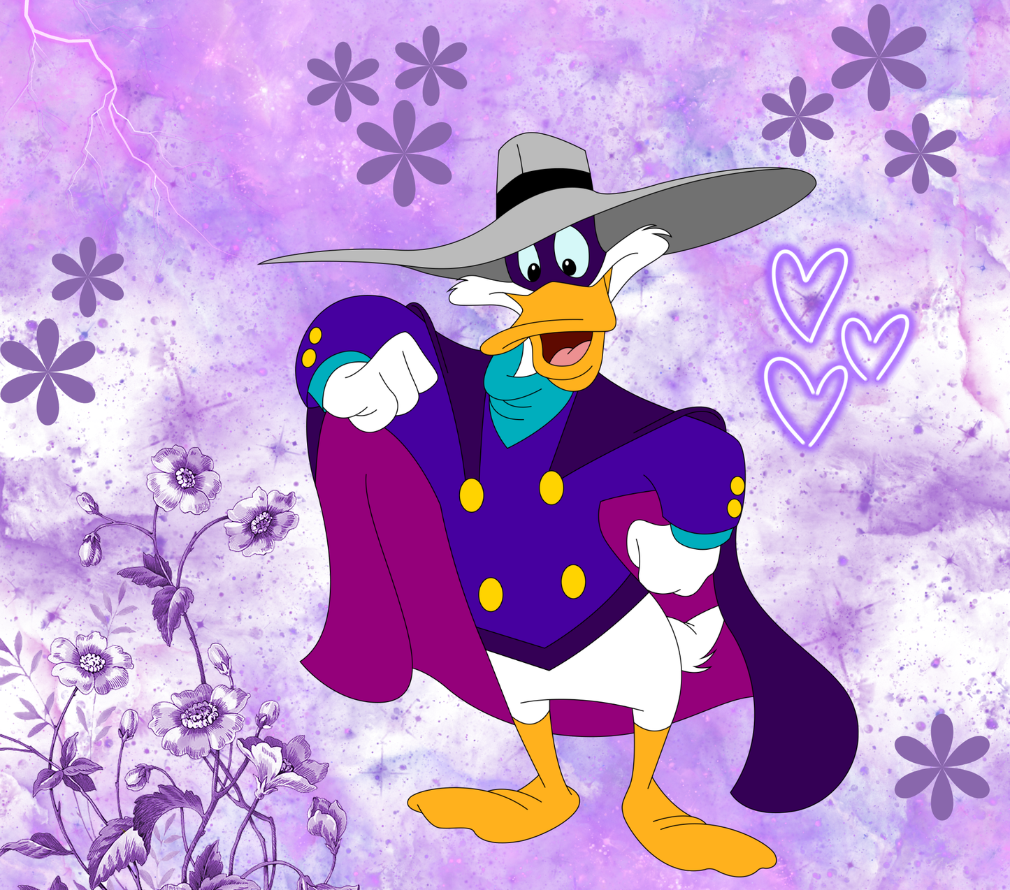 The Love Of Darkwing Duck Kids Tumbler