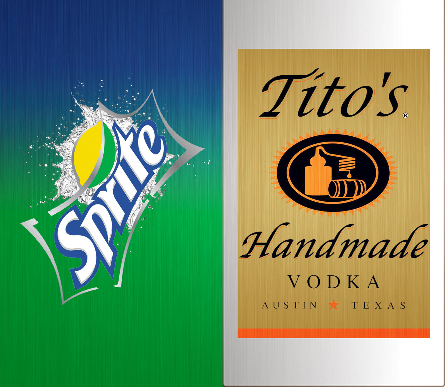 Titos and Sprite Wine Tumbler