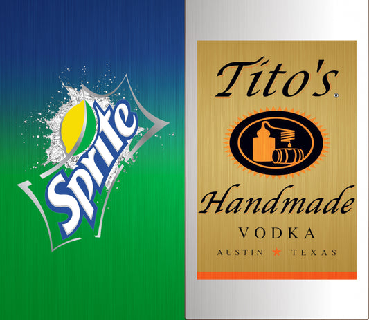Titos and Sprite Wine Tumbler