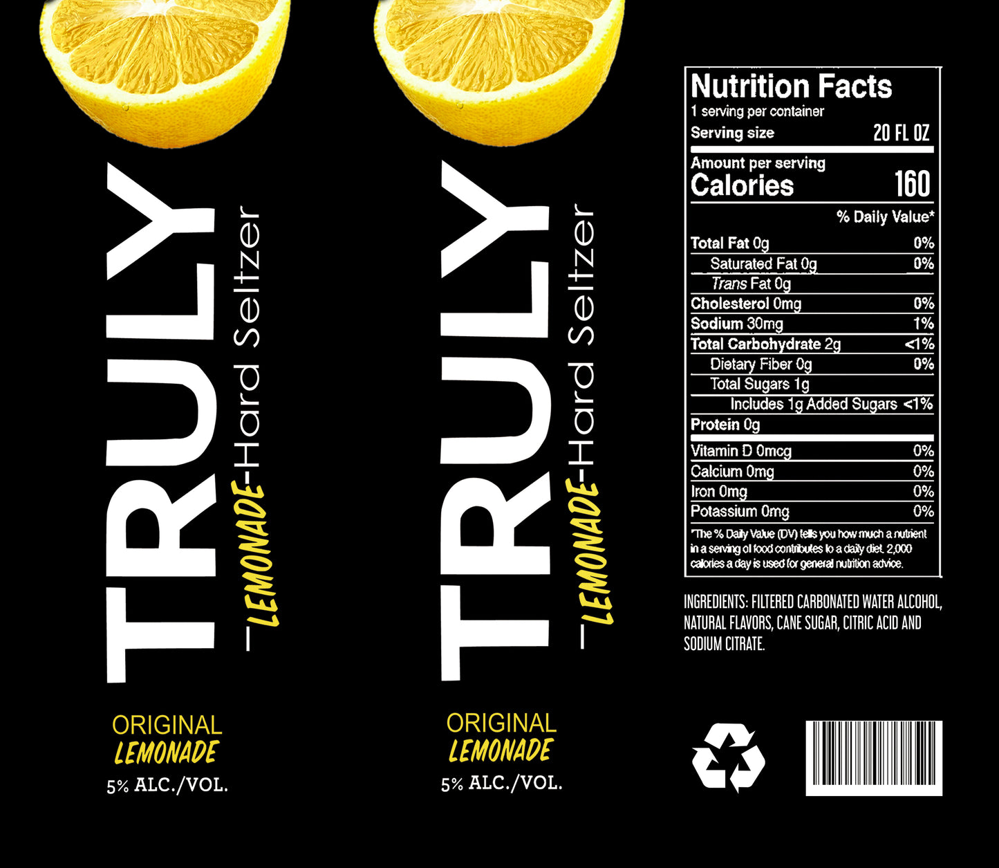 Truly Lemonade Original Kids Tumbler