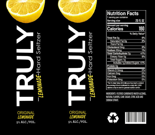 Truly Lemonade Original Kids Tumbler
