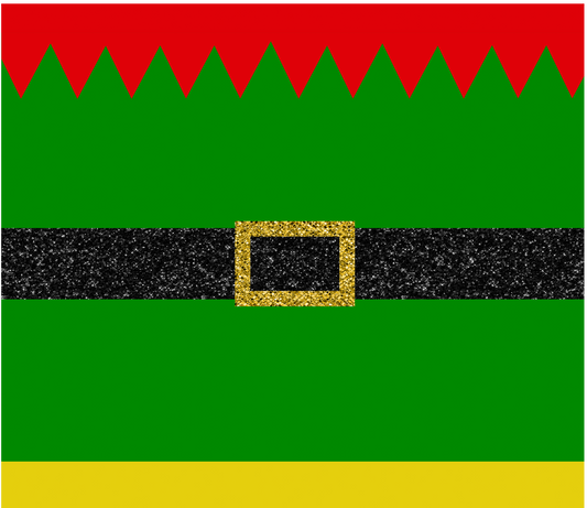 Elf With Glittery Belt Mug