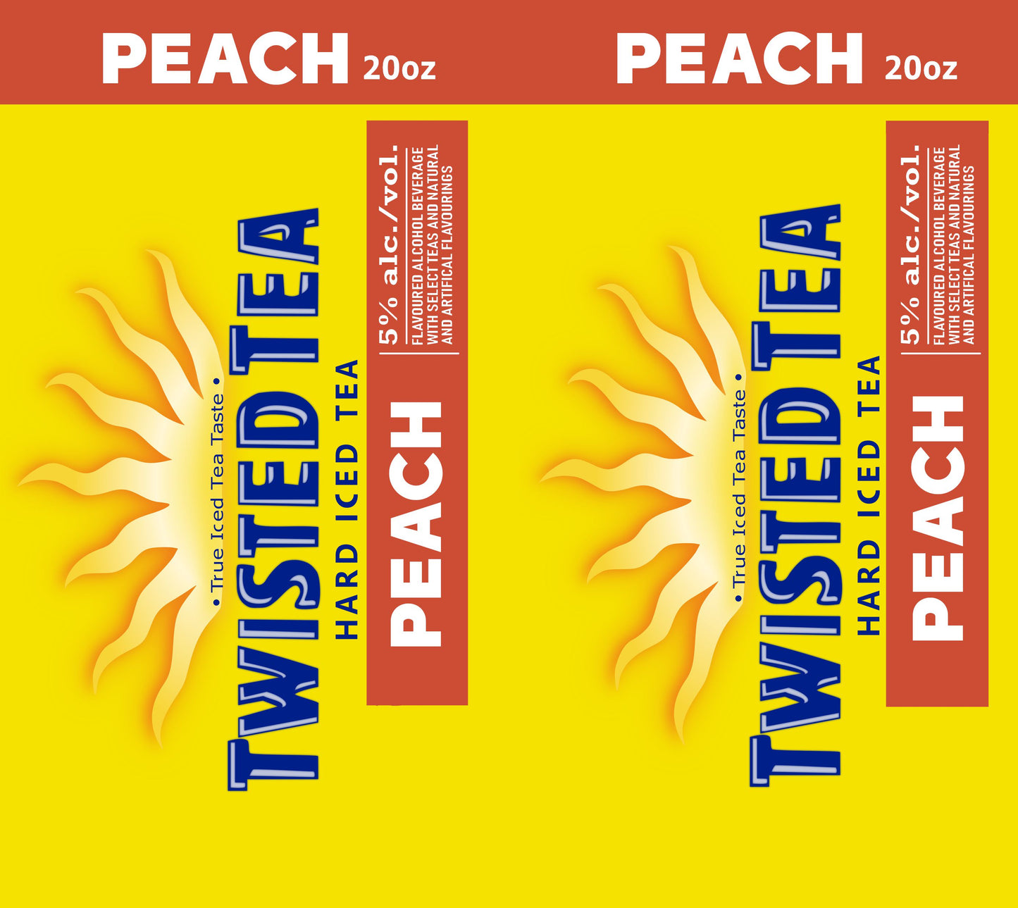 Twisted Tea Peach Wine Tumbler
