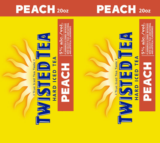 Twisted Tea Peach Wine Tumbler
