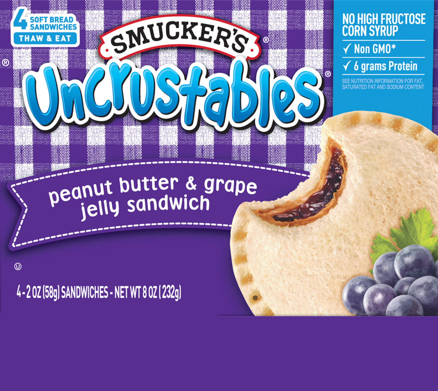 Smucker’s Uncrustables Peanut Butter & Grape Jelly Wine Tumbler